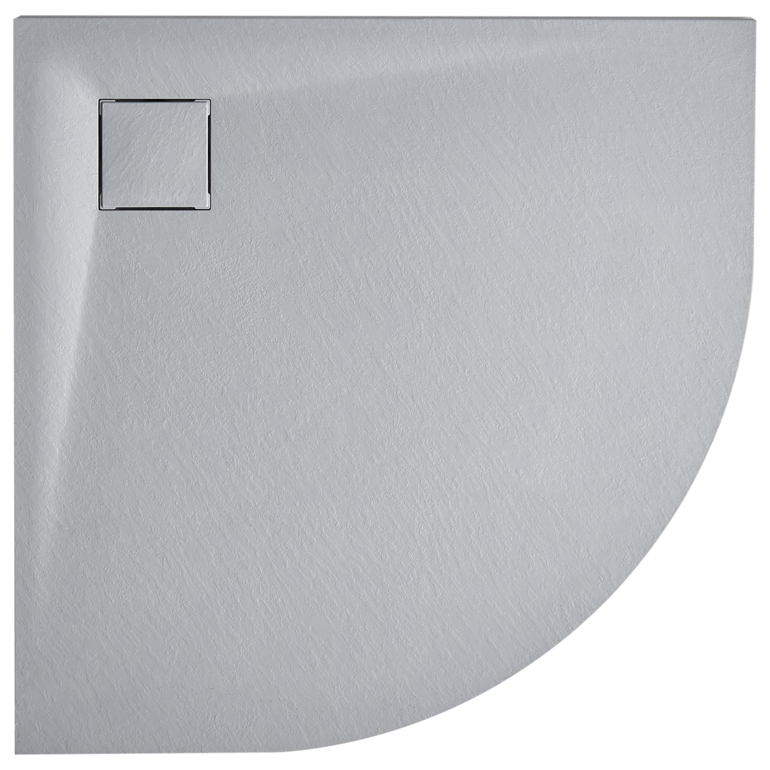Duschkar PARON 90 x 90 x 3 cm Grå
