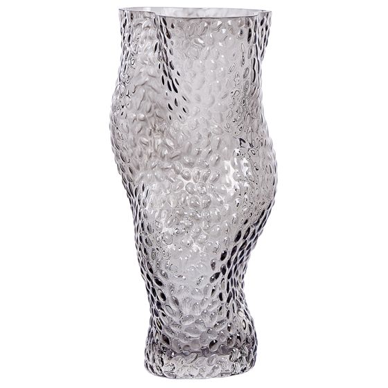 Blomvas DYTIKO 31 cm Glas Grå