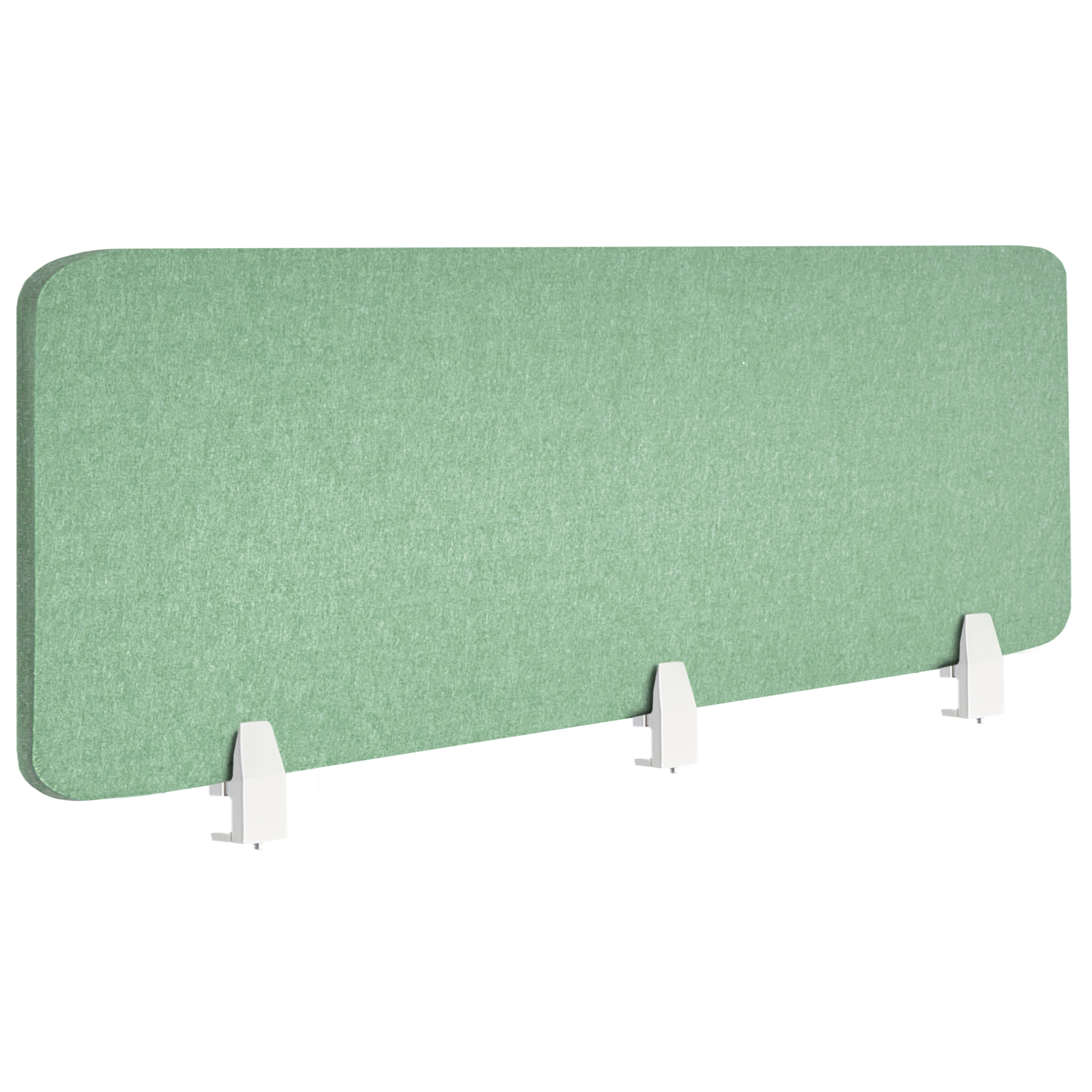 Skiljevägg för skrivbord SPLIT 180 x 50 cm Grön
