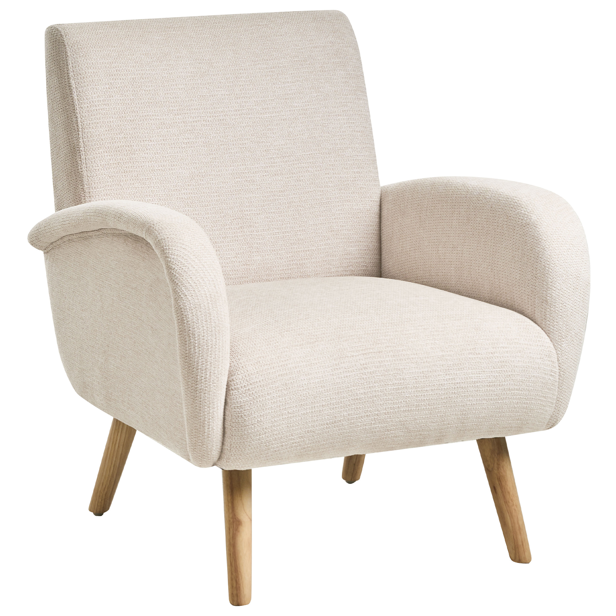 Fåtölj PLASSEN Ljusbeige