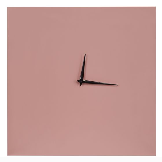 Väggklocka TOMAR 40 cm Metall Rosa