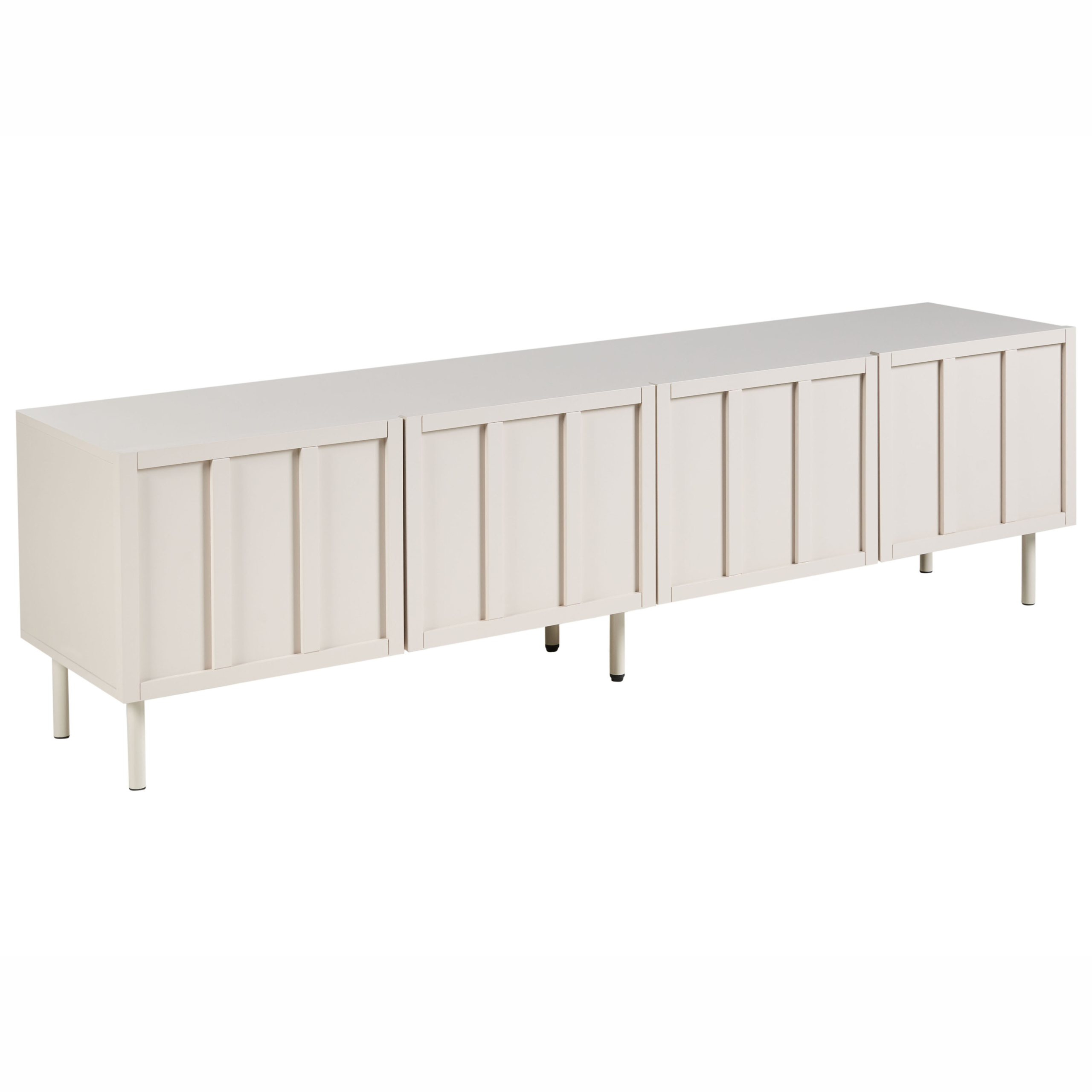 TV-bänk CLUNES Ljusbeige