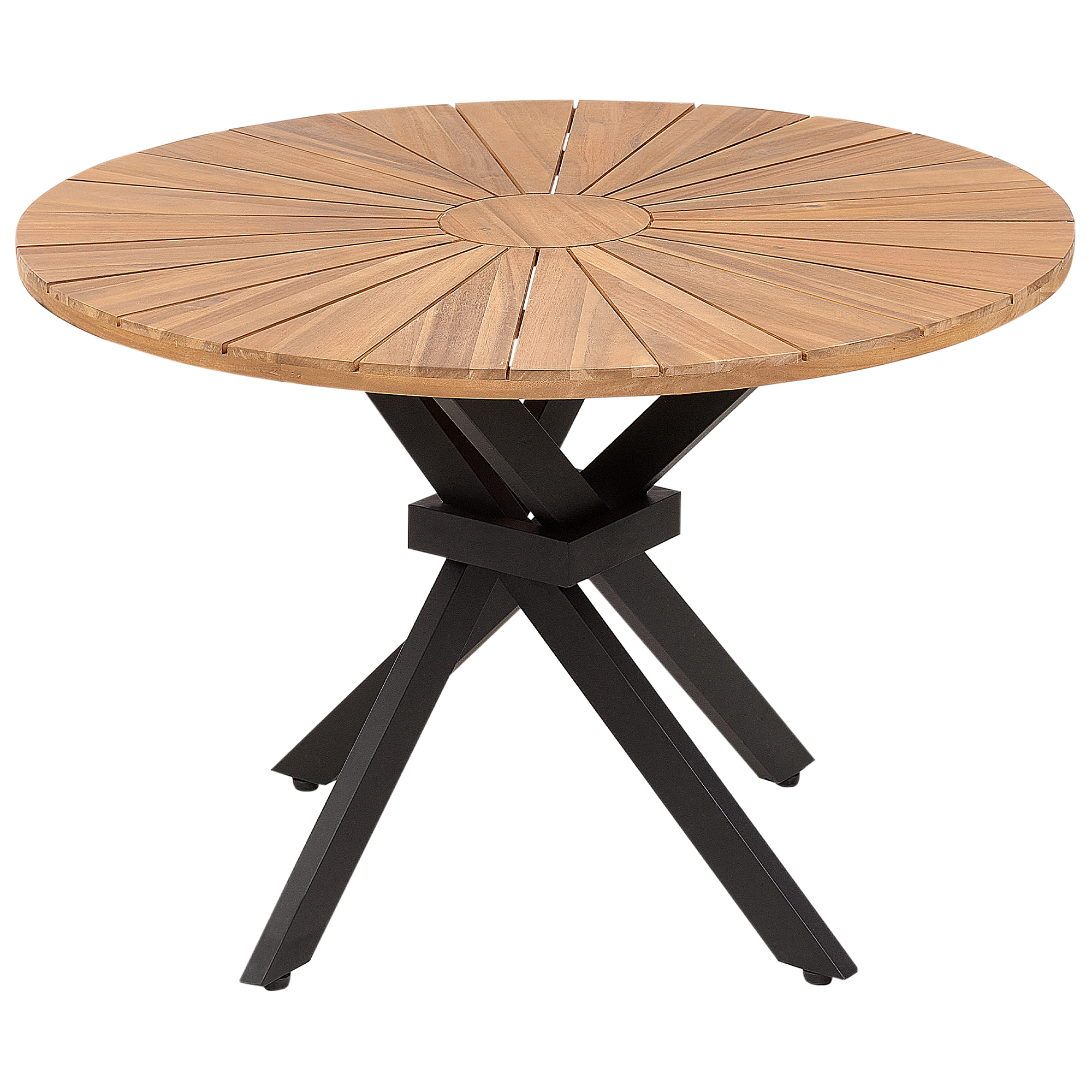 Trädgårdsmatbord CISSONE 110 cm 110 cm Akaciaträ Brun