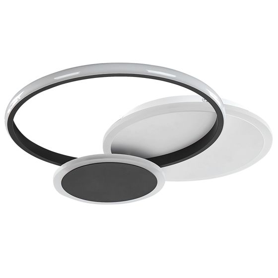 LED-taklampa ZAMI Metall Svart
