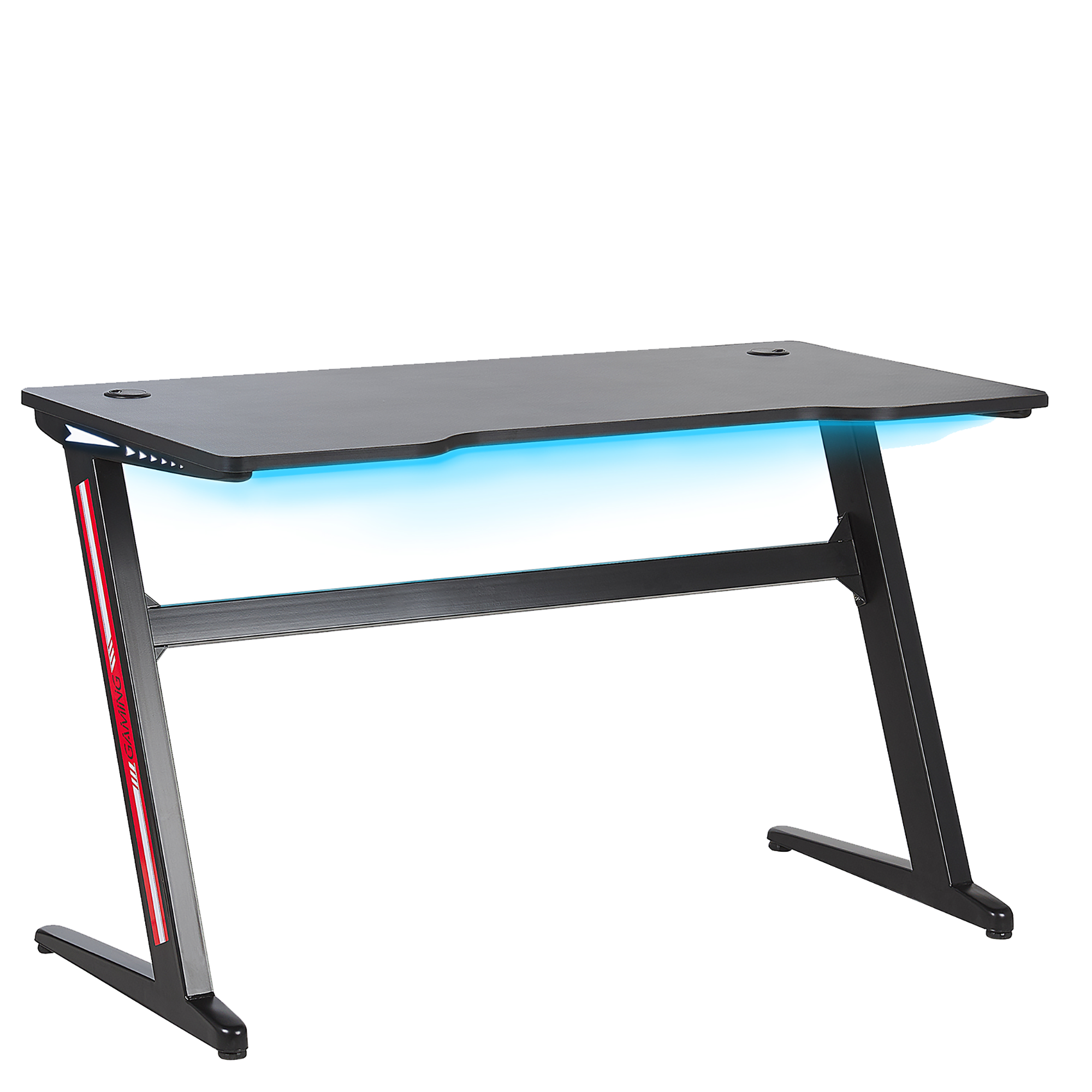 Gamingbord DARFUR 120 cm 60 cm RGB LED Svart