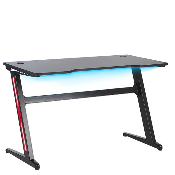 Gamingbord DARFUR 120 cm 60 cm RGB LED Svart