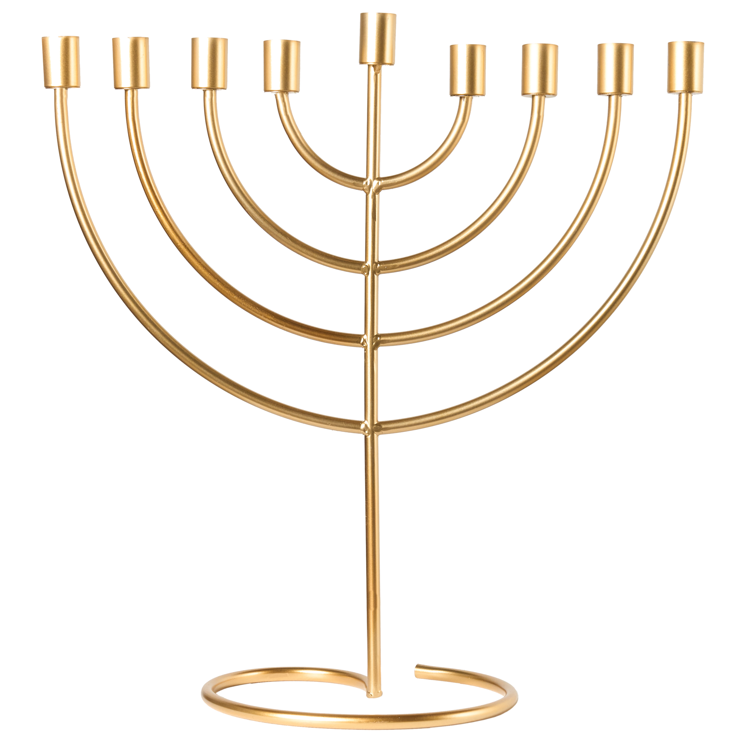 Ljusstake AMORA 50 cm Metall Guld