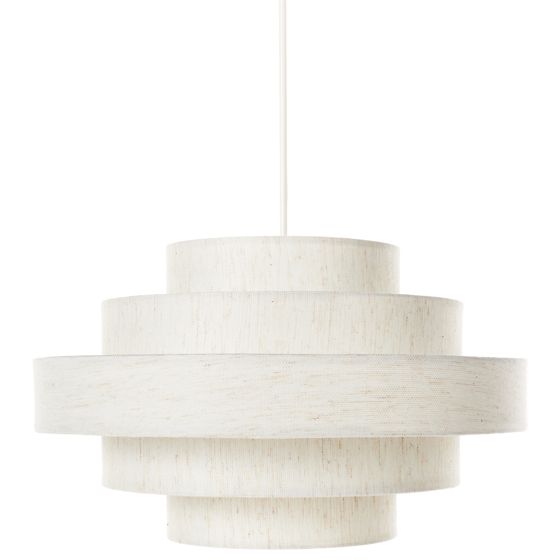 Pendellampa EREBATO Linne Off-White