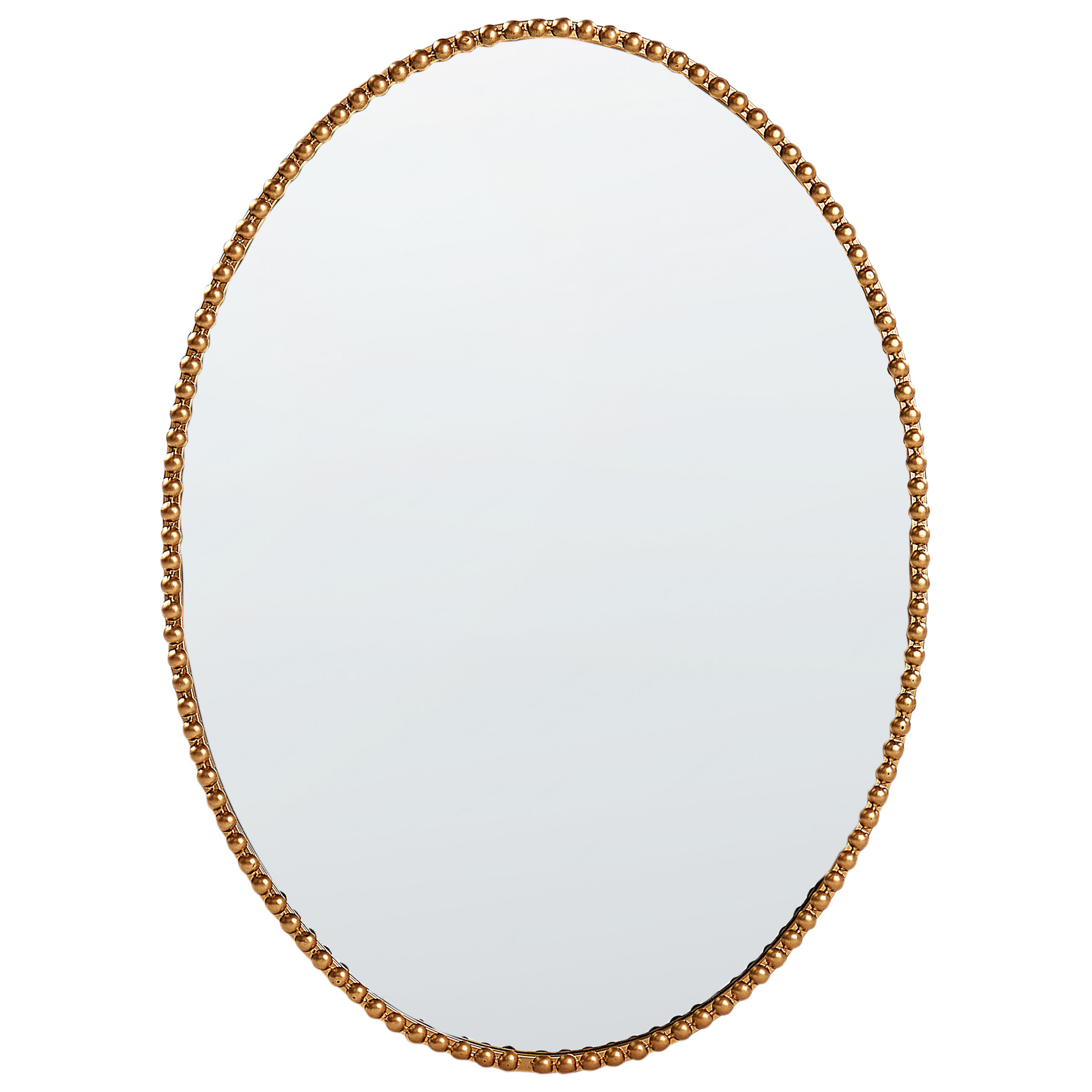 Väggspegel OUVEA 57 cm 79 cm Metall Guld