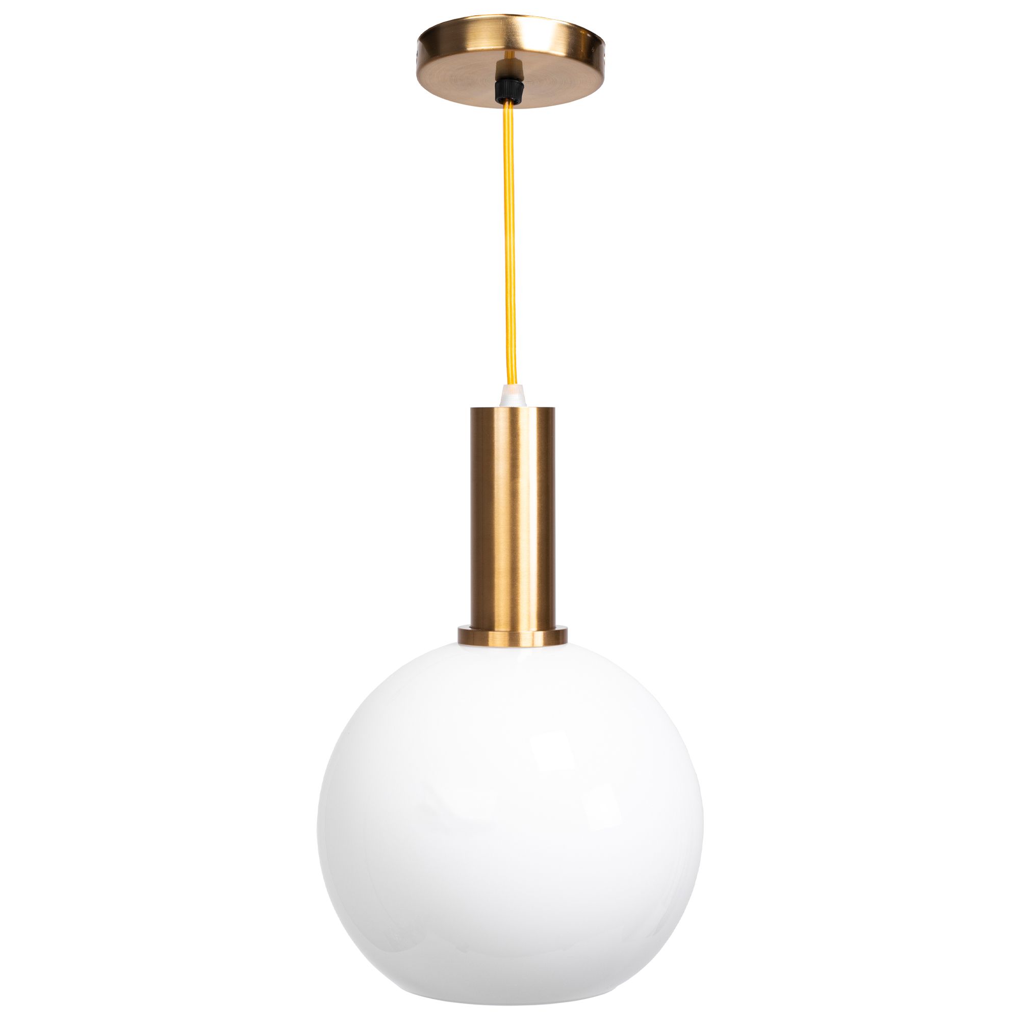 TOOLIGHT hängande taklampa APP666-1CP Guld/Vit 30x20x80cm