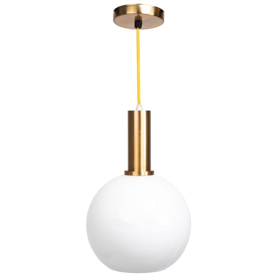 TOOLIGHT hängande taklampa APP666-1CP Guld/Vit 30x20x80cm