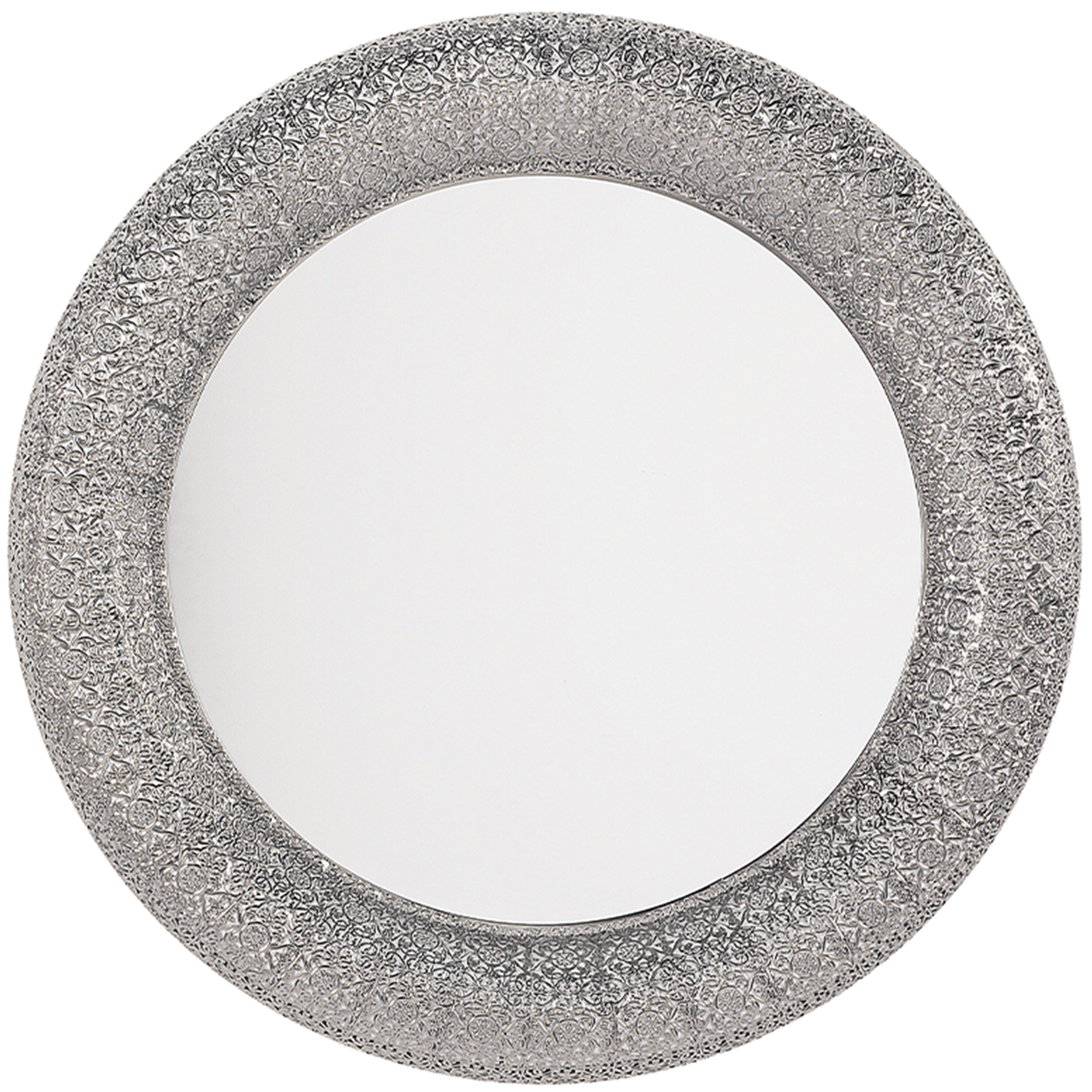 Väggspegel CHANNAY 80 cm 80 cm Metall Silver