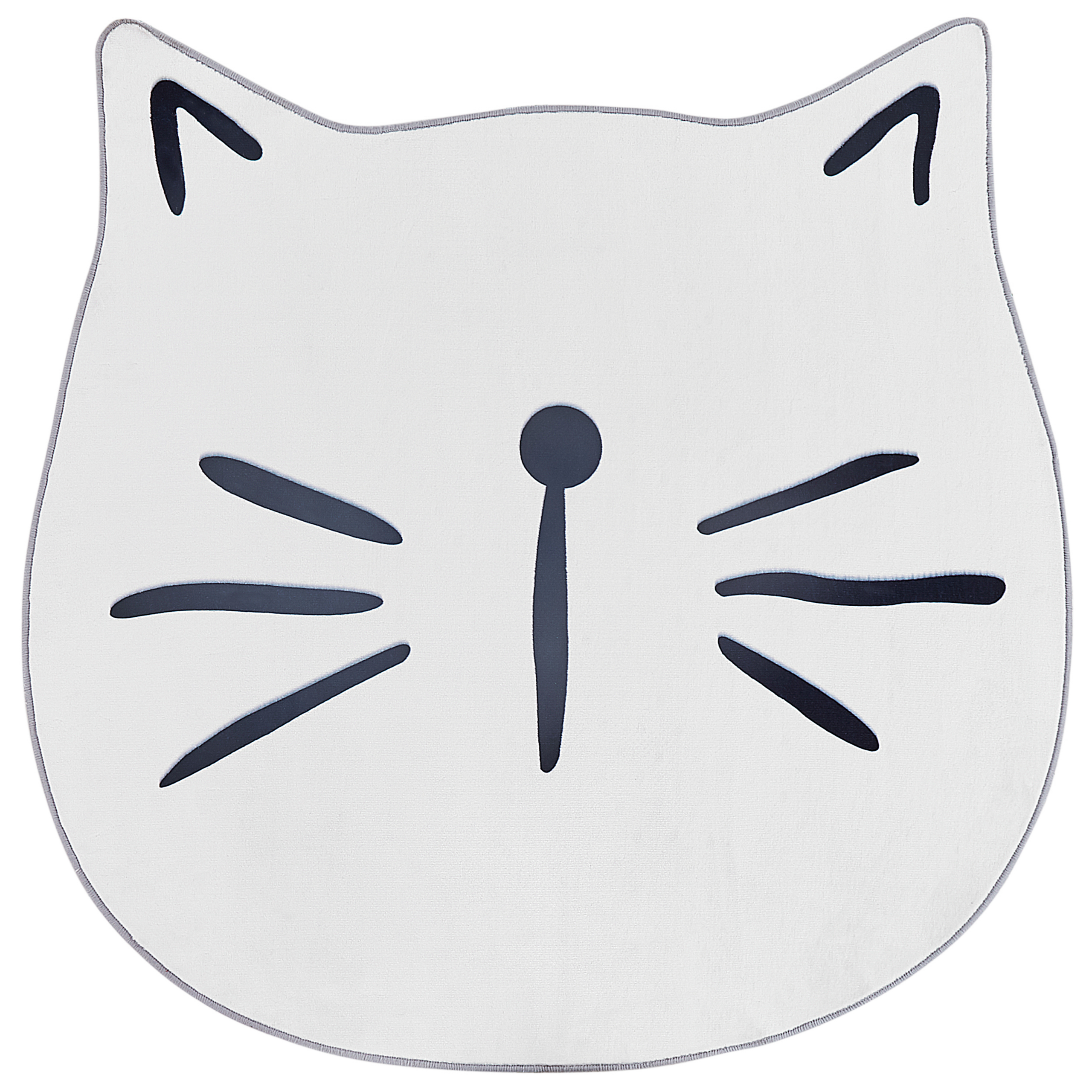 Barnmatta KITTY Vit ø 100 cm