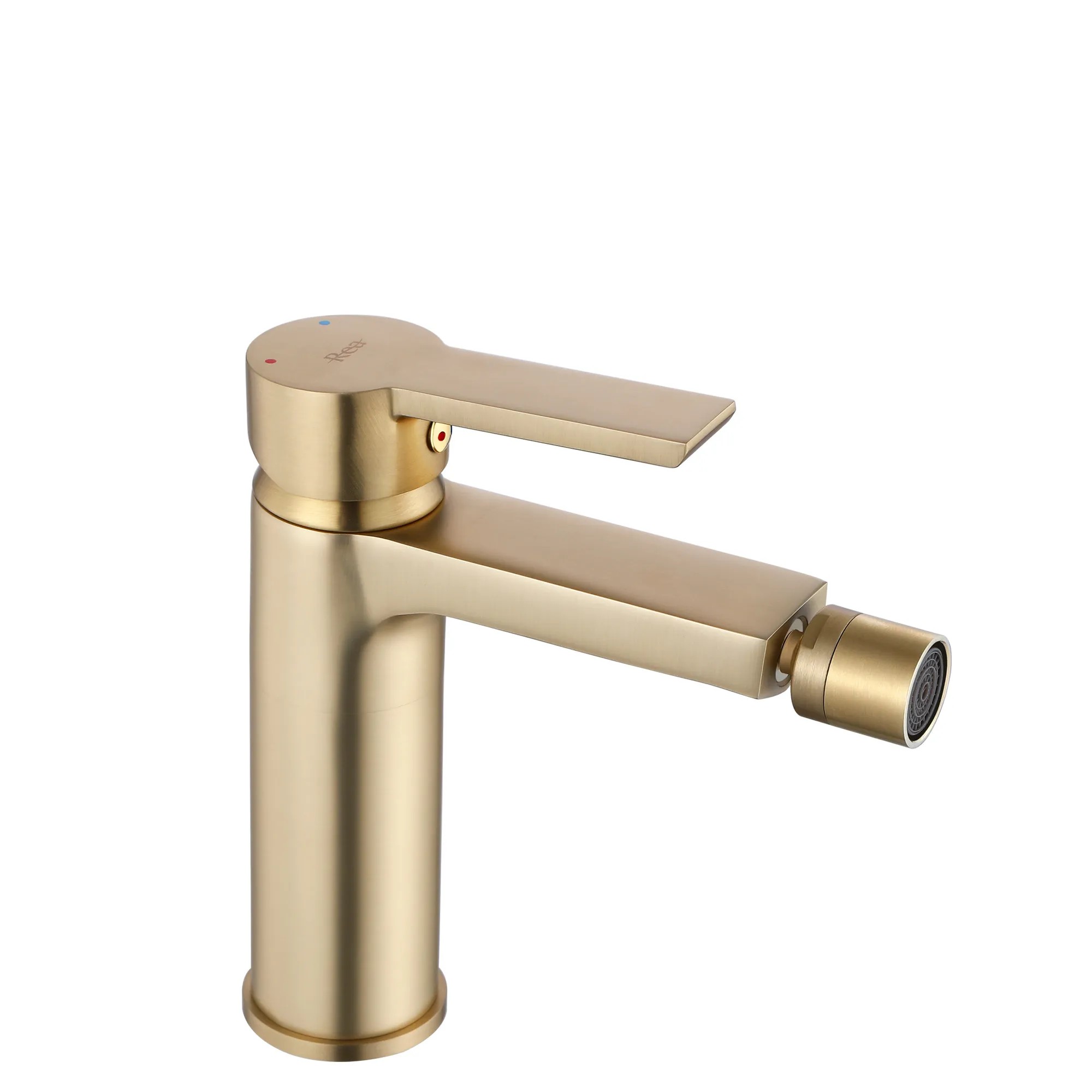 REA Bidetblandare MY2021-9GG ARGUS Borstat Guld, 15,5x4,5x16cm