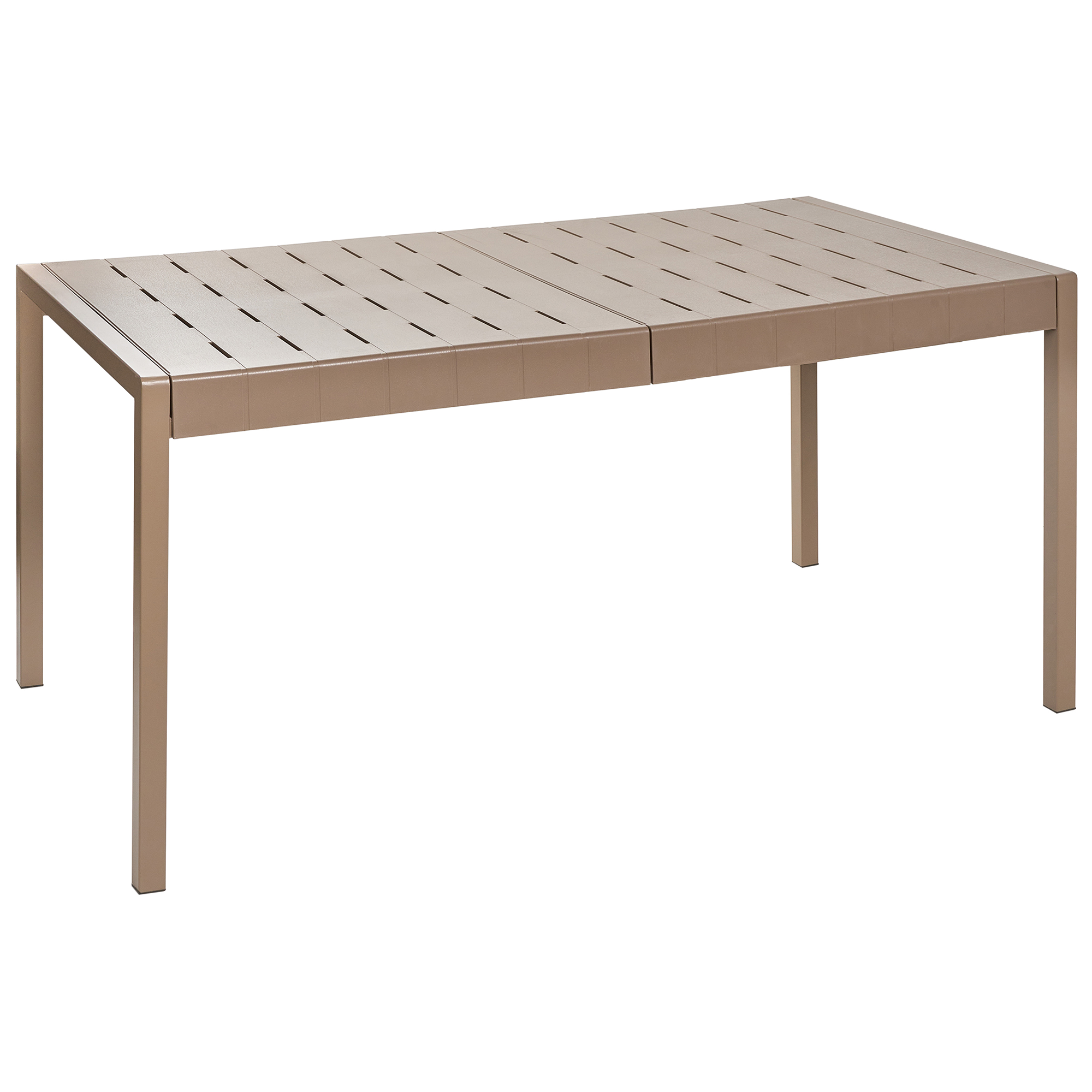 Trädgårdsmatbord BARTICA 154 cm 84 cm Brun
