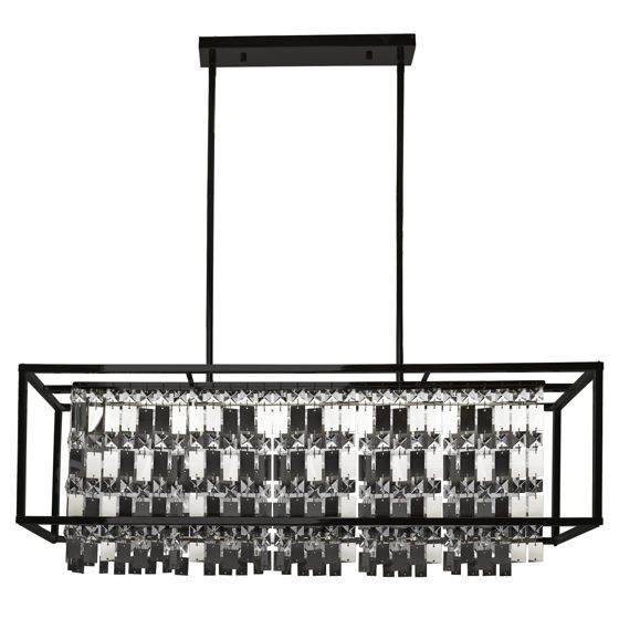 TOOLIGHT hängande taklampa APP1112-4CP Svart 28x85x86,5cm