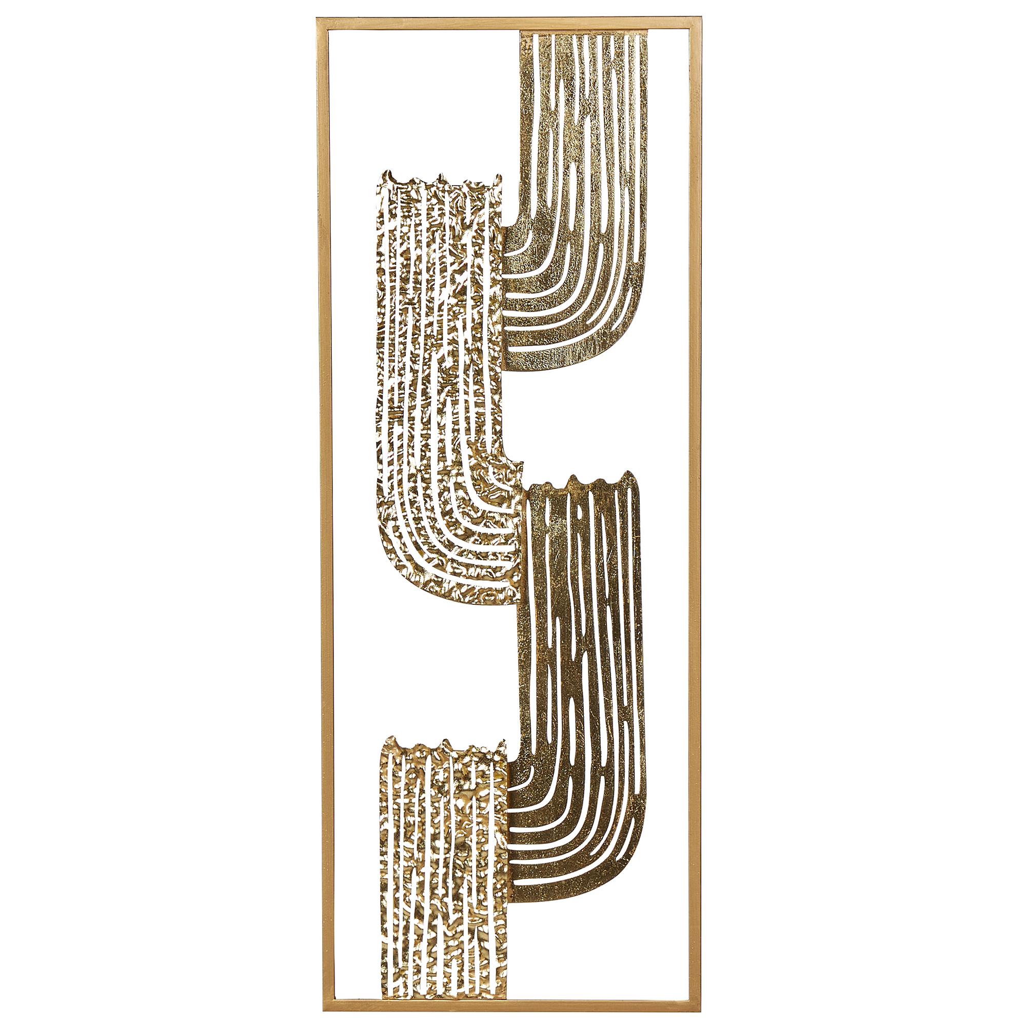 Väggdekoration THULIUM 75 cm Metall Guld