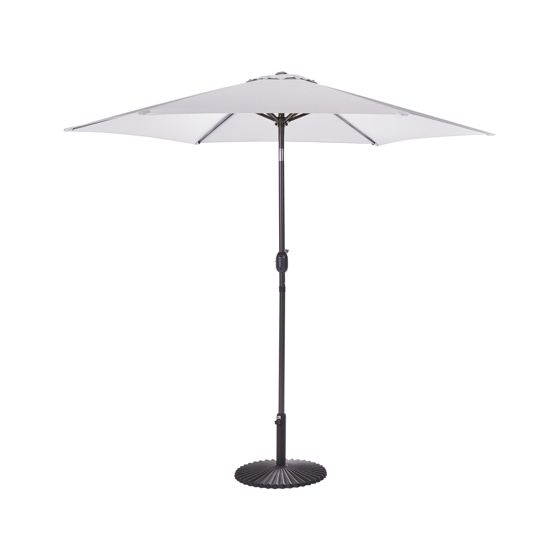 Parasoll 266 cm VARESE Ljusgrå