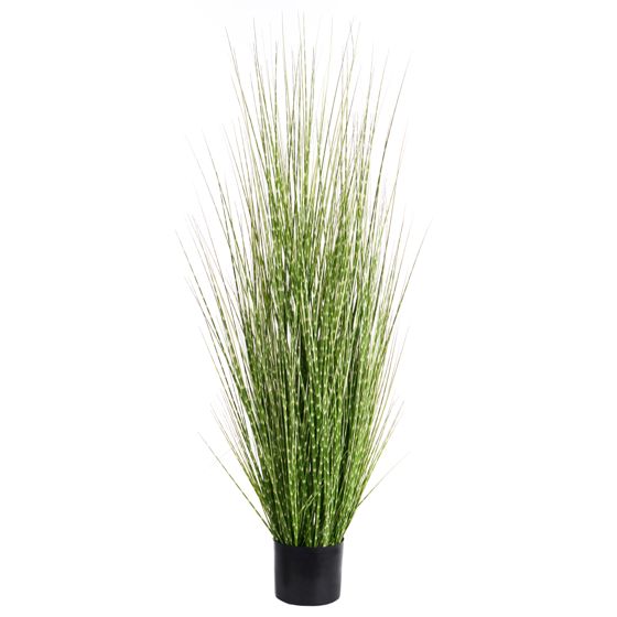 Konstgjord växt ZEBRA GRASS 120 cm Grön