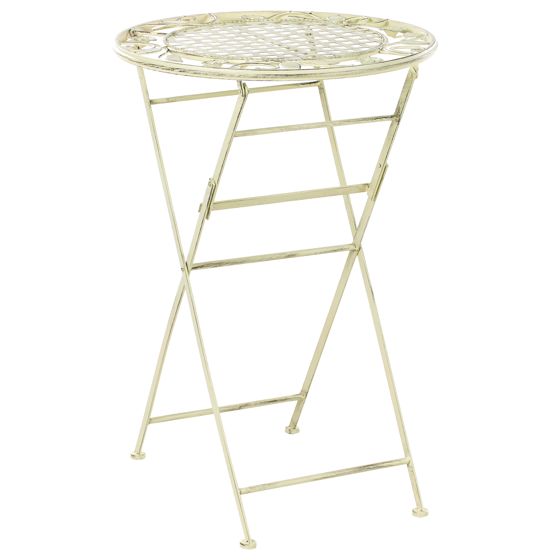 Trädgårdsbarbord BIVIO 60 cm 60 cm Metall Ljusgrön