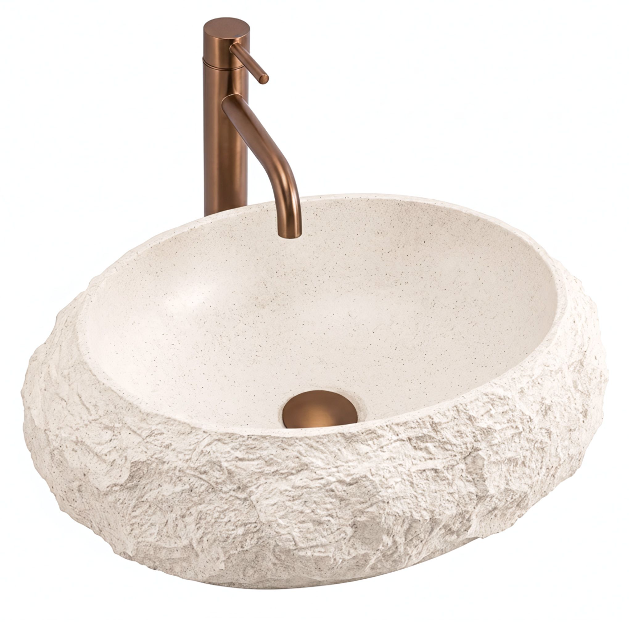 REA Bänkskål Mika Warm Beige Beige, 50x38x15cm
