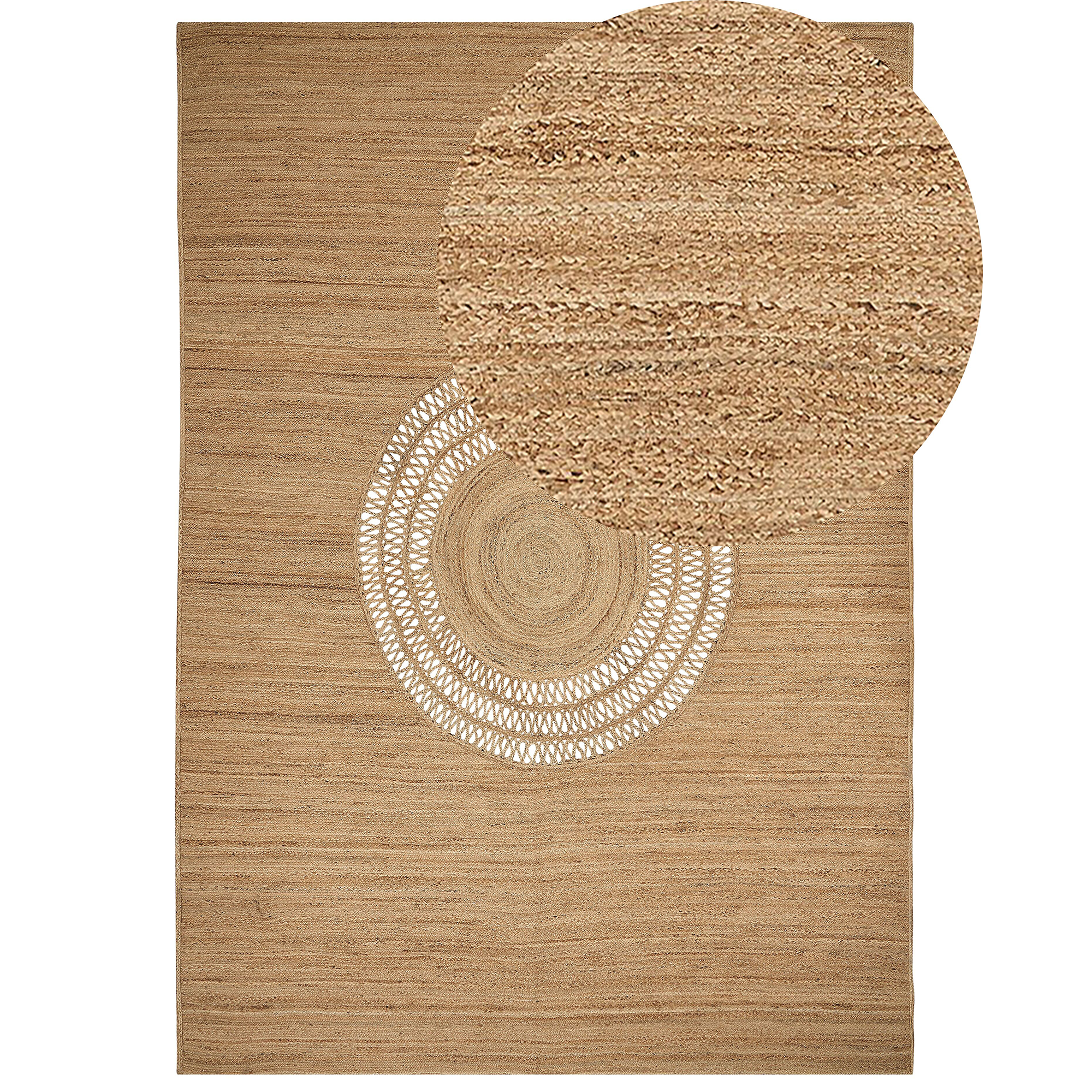 Matta BOGAZOREN Beige 160 x 230 cm Jute