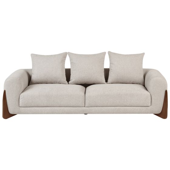Soffa 3-sits VINLIDEN Taupe