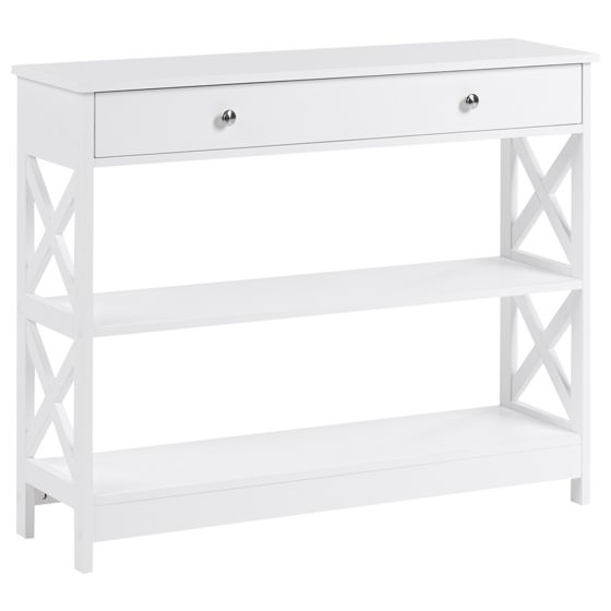Konsolbord MONTGOMERY Vit