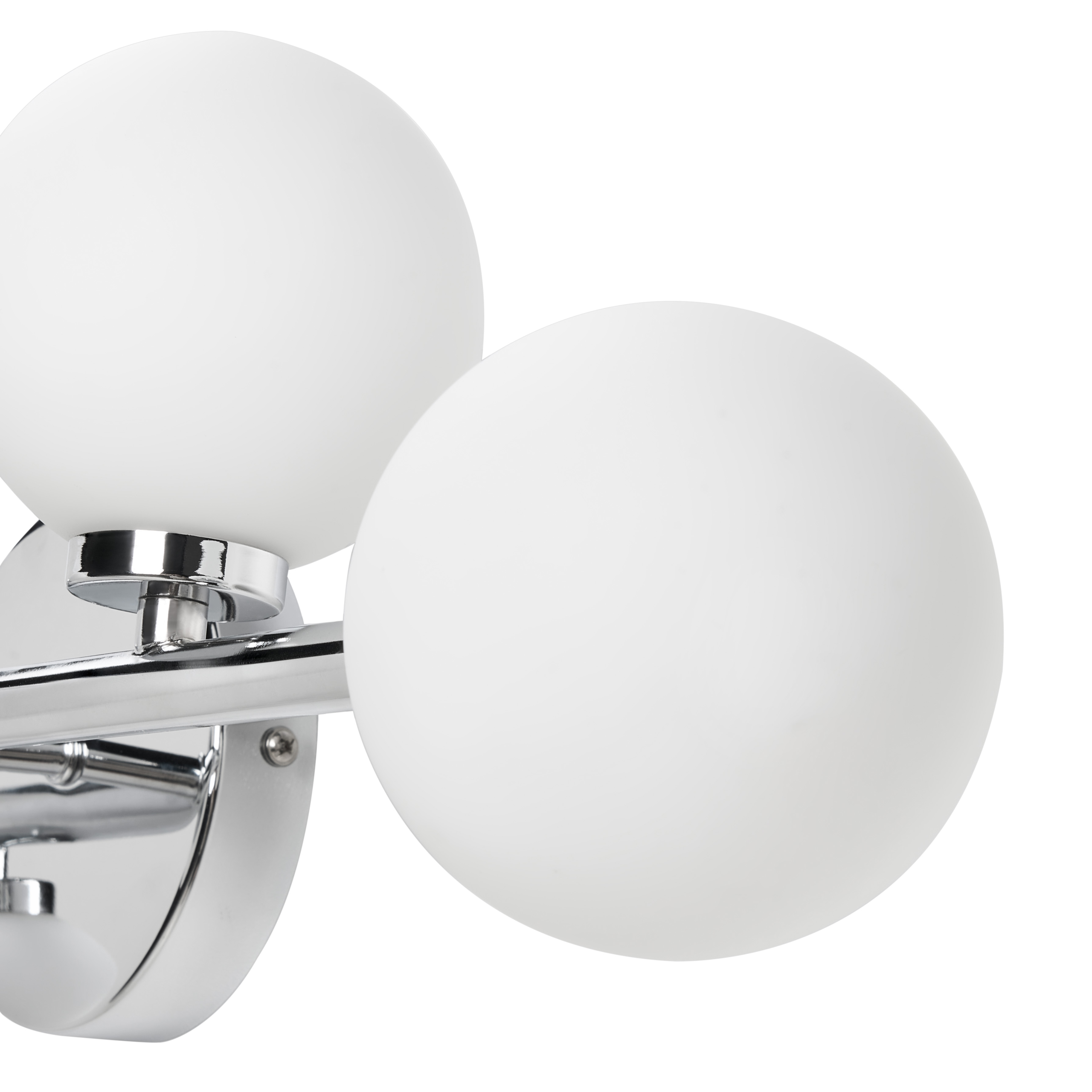 Vägglampa MINOTOS Metall Silver