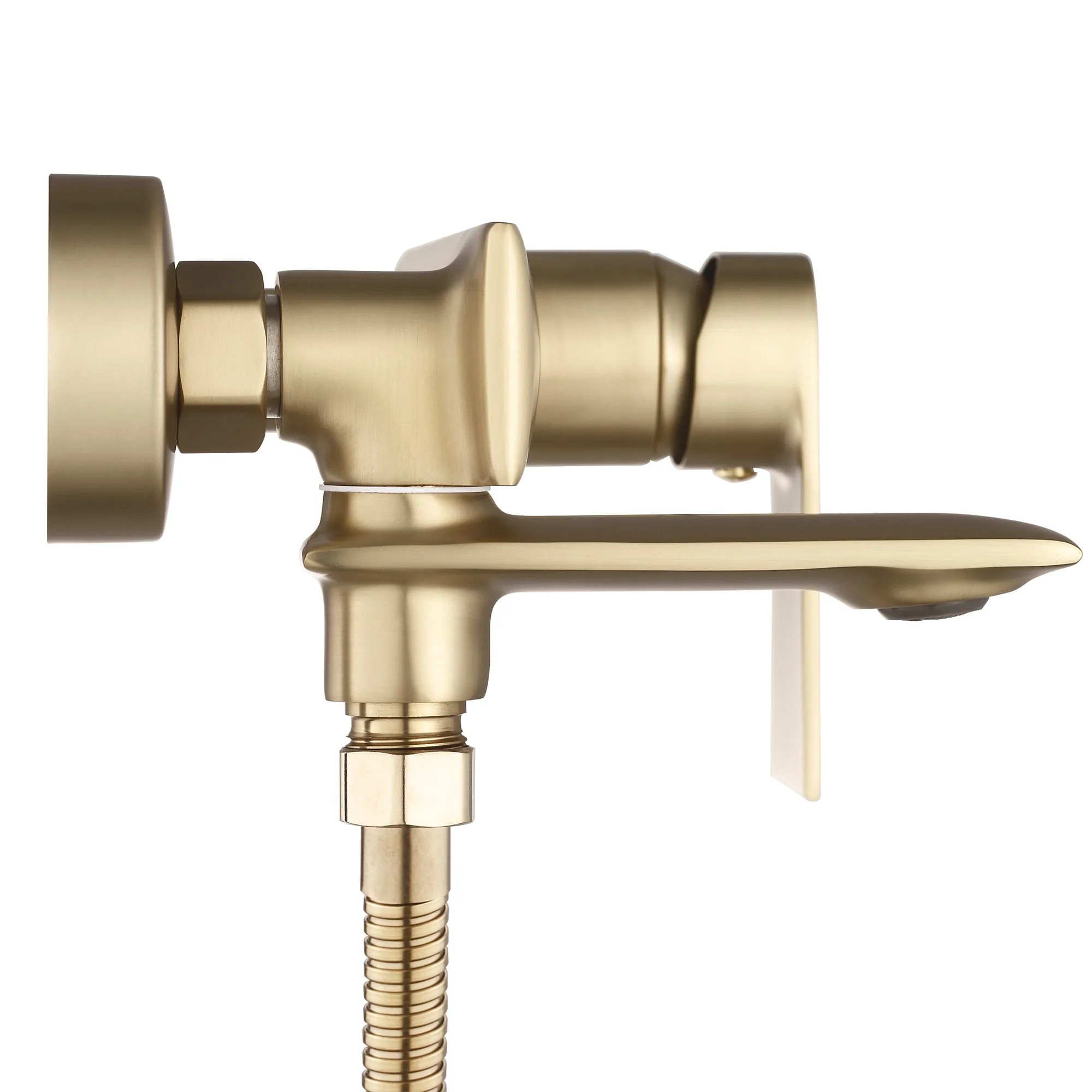 REA Badkarsblandare Veneta Borstat Guld, 16,5x14,5x11cm