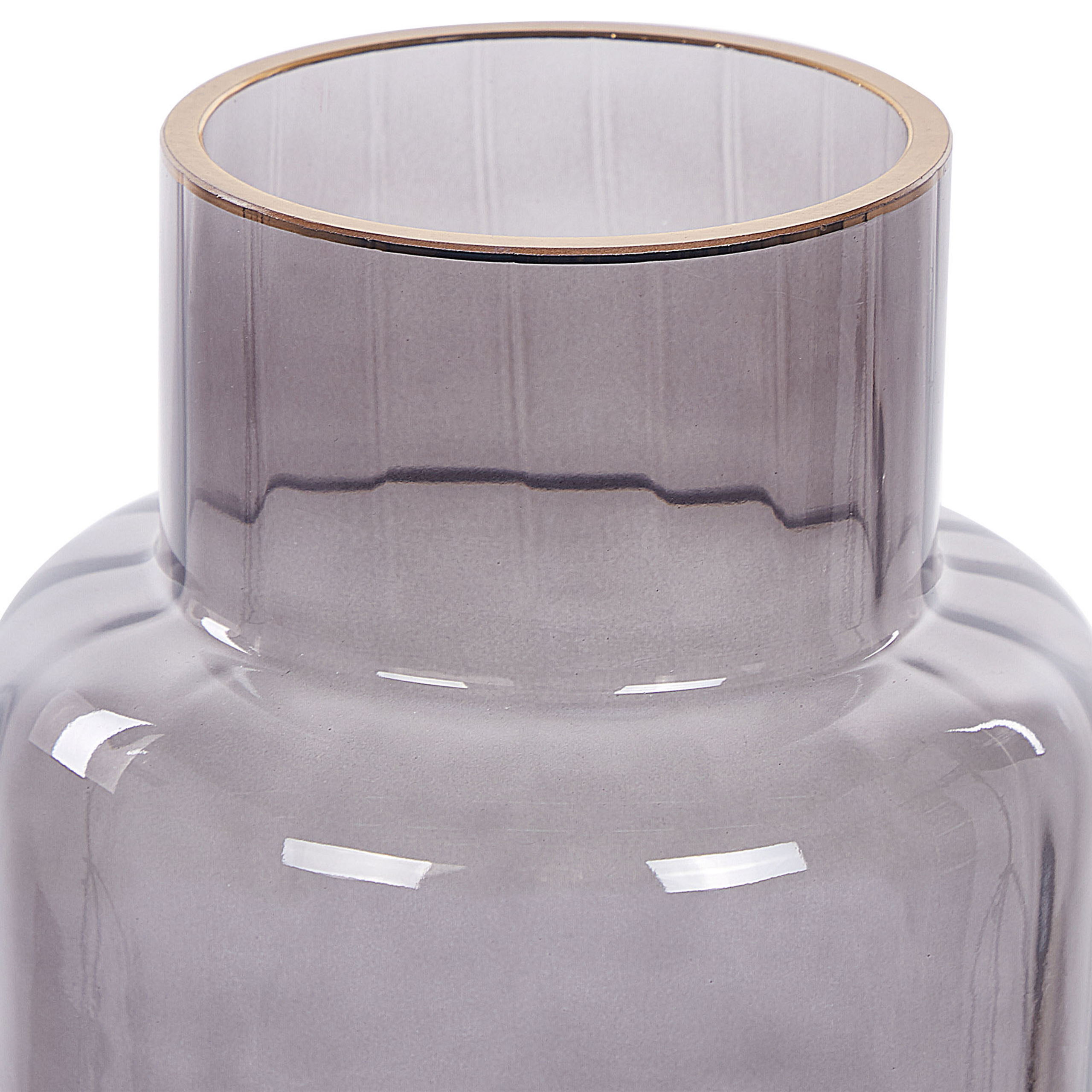 Blomvas MEGALO 26 cm Glas Grå
