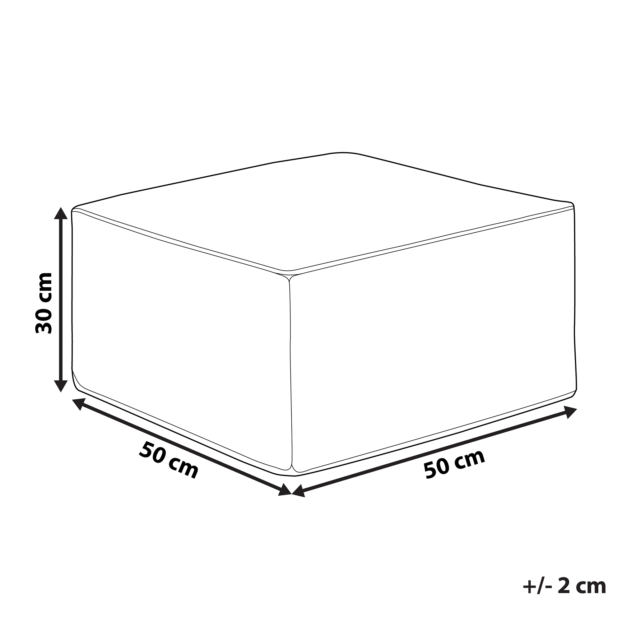 Sittpuff BOULDER Grå