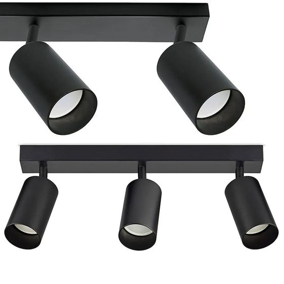 TOOLIGHT taklampa APP1243-3C Svart 29x28x17cm