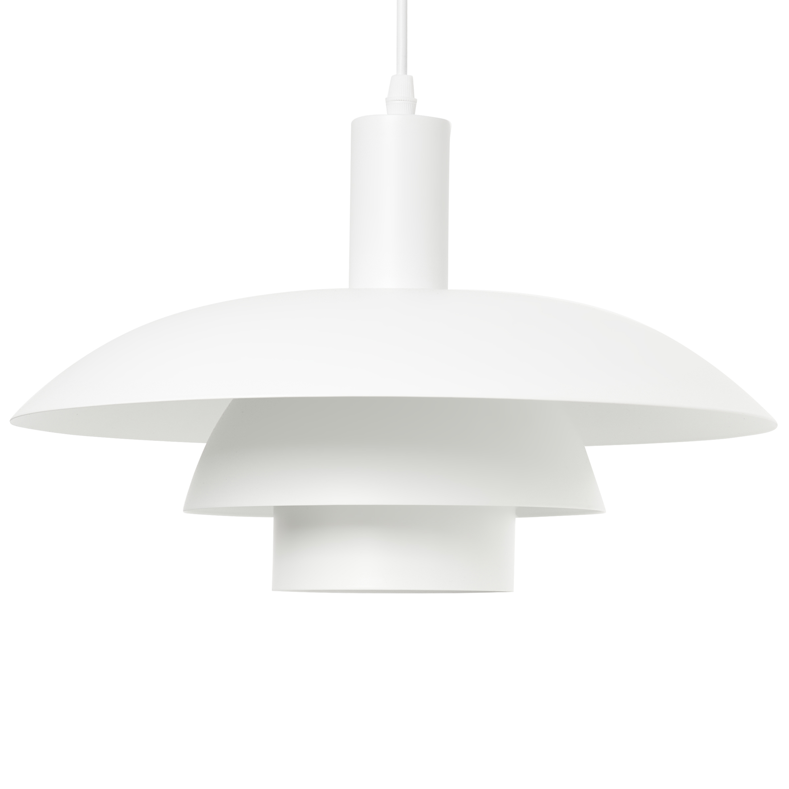 Pendellampa HILBA Metall Vit
