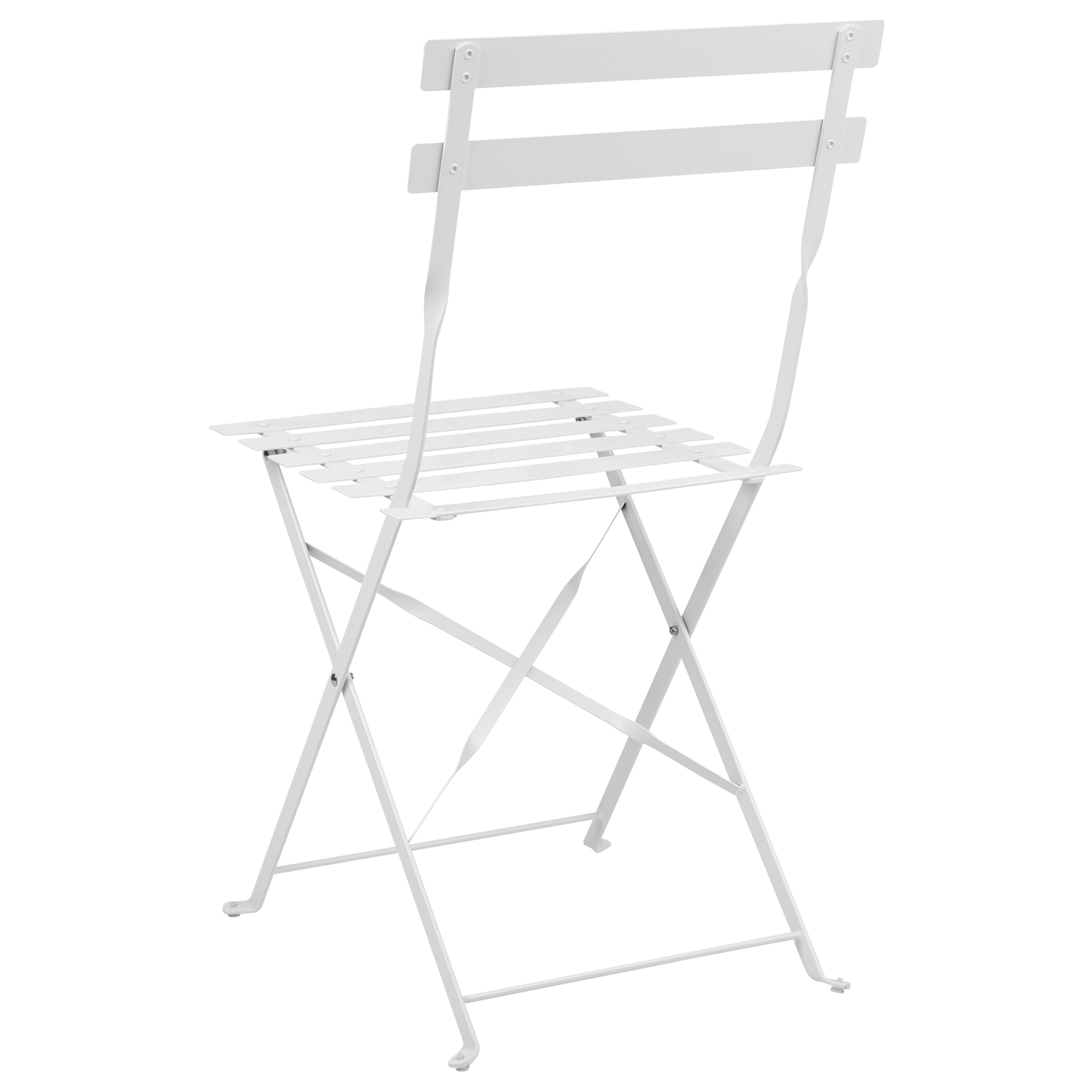 Caféset Fällbar FIORI Metall Vit