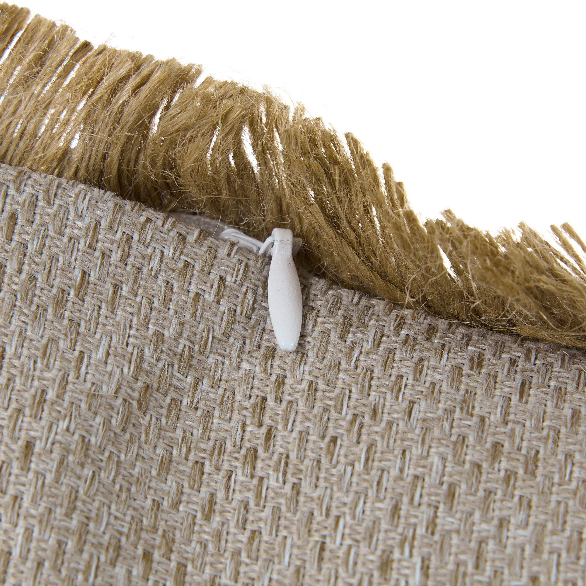 Set med 2 utomhusdynor CASTANEA Monokromt 45 x 45 cm Beige