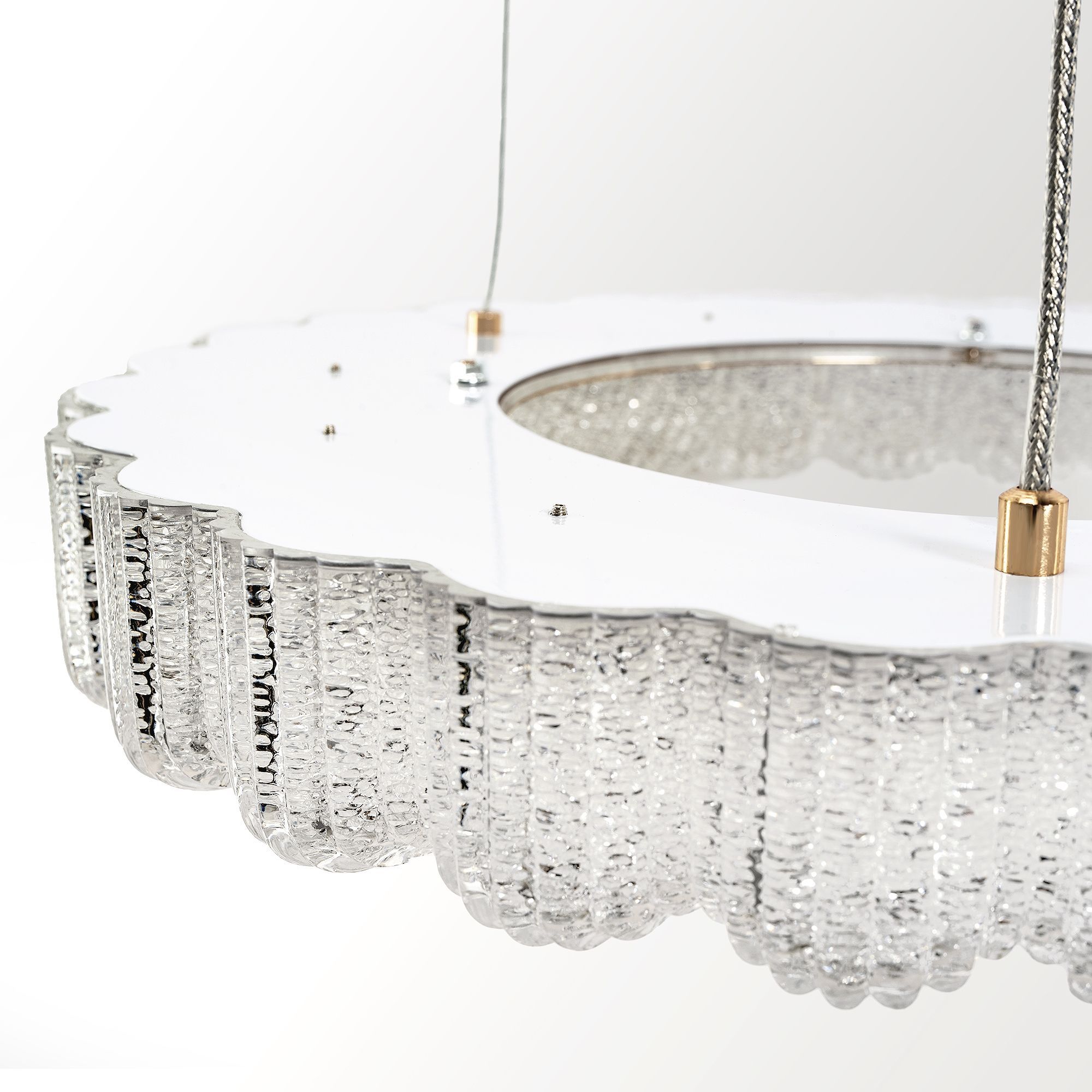 TOOLIGHT hängande taklampa MS019-CP 60CM LED Roséguld 60x60x5,5cm