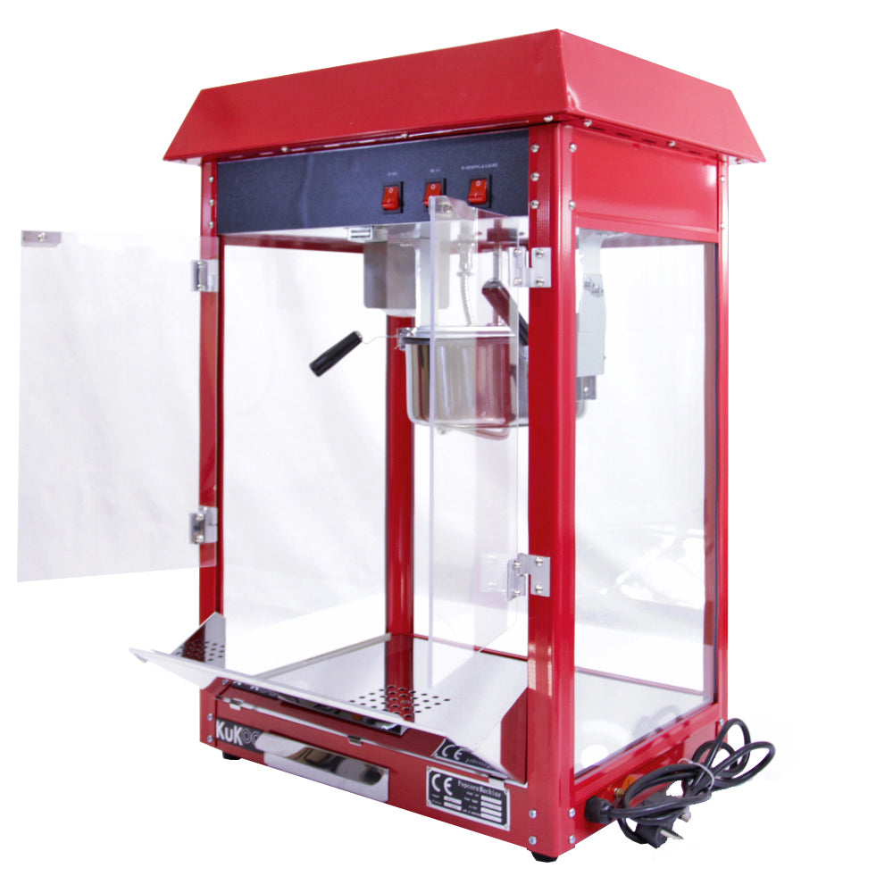 KuKoo 225 g kommersiell popcornmaskin