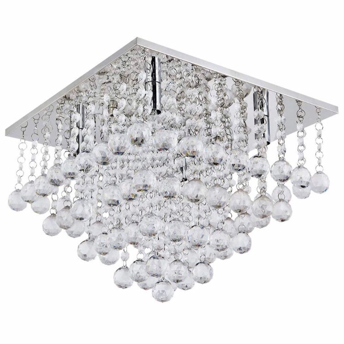 TOOLIGHT taklampa 392203 Grå 30x70x2,5cm