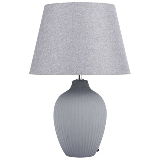 Bordslampa FERGUS Keramik Grå