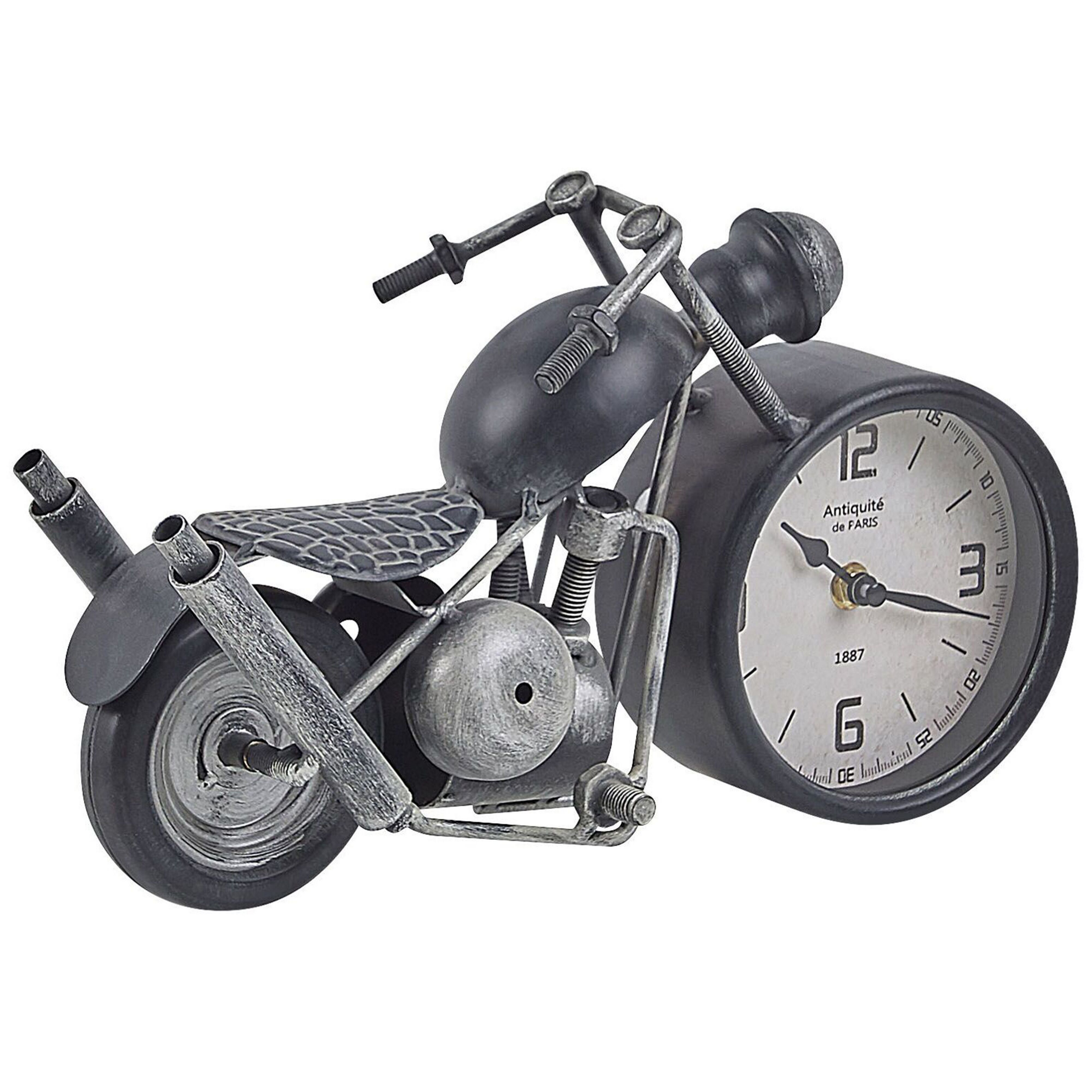 Klocka BERNO 30 cm Metall Svart