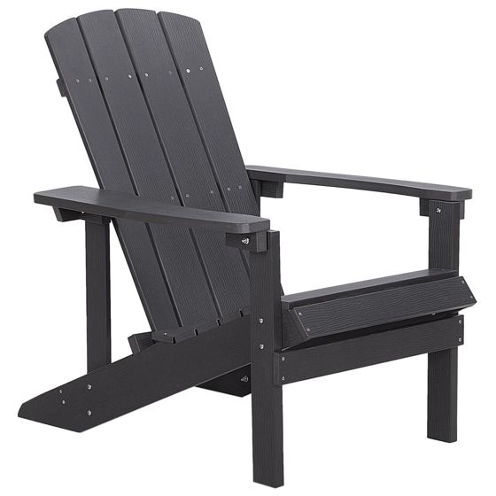 Trädgårdsstol ADIRONDACK Mörkgrå