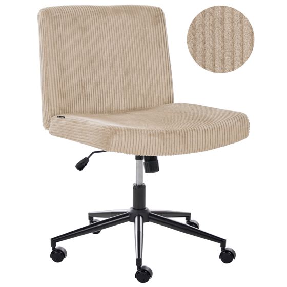 Skrivbordsstol GEDDES Manchester Beige