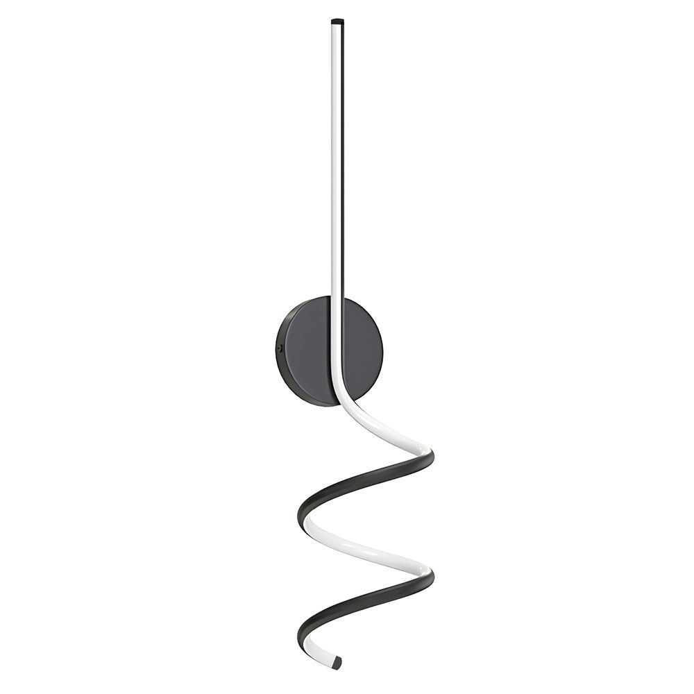 TOOLIGHT vägglampa LHJ061-W LED Svart 18x18x70cm