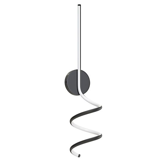 TOOLIGHT vägglampa LHJ061-W LED Svart 18x18x70cm
