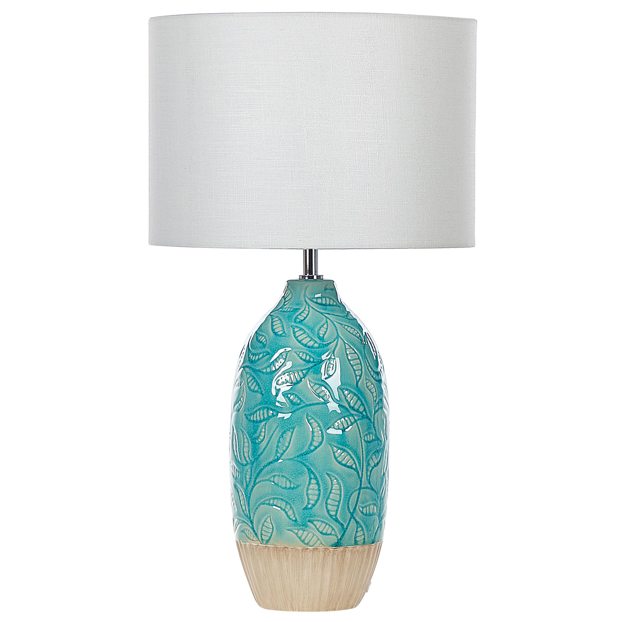 Bordslampa ATABA Keramik Turkos