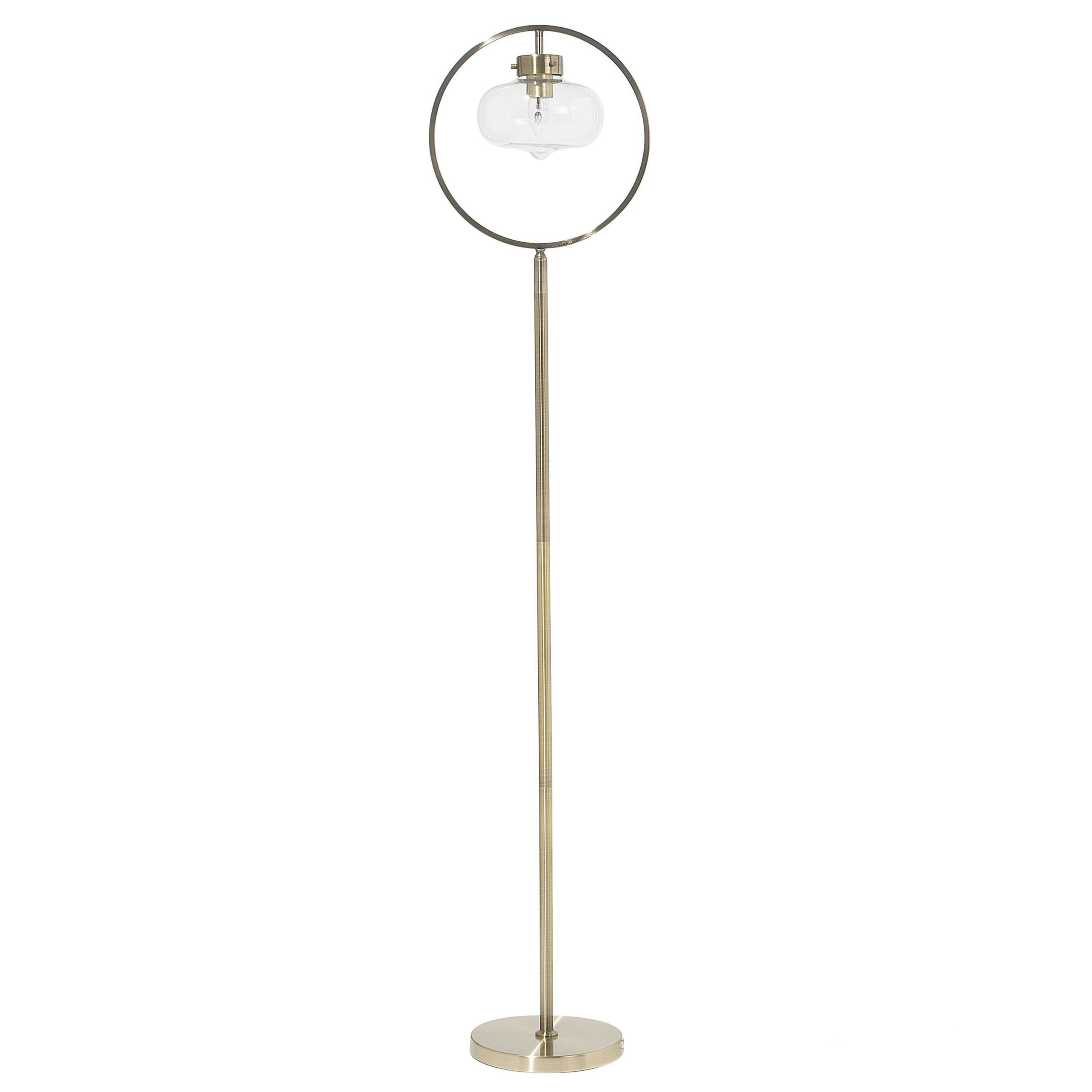 Golvlampa SEVERN Metall Guld