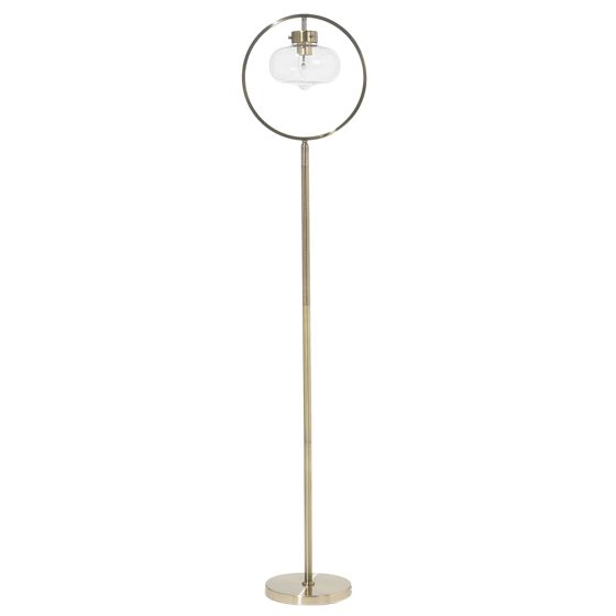 Golvlampa SEVERN Metall Guld