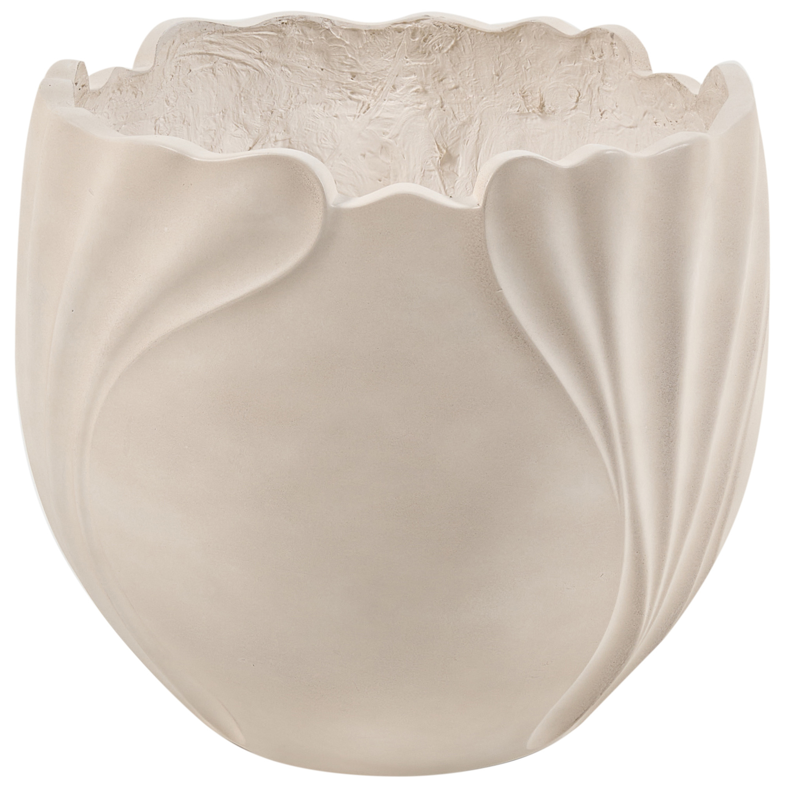 Blomkruka ARPONE 44 cm Ljusbeige