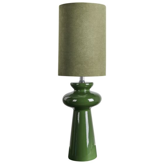 Bordslampa OTEROS Olivgrön